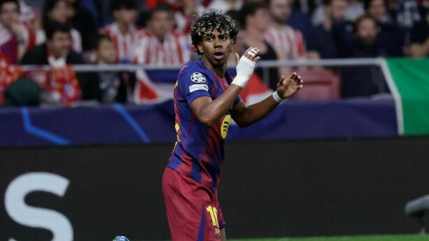 Lamine Yamal lanza mensaje en redes tras eliminación del FC Barcelona | Foto: EFE