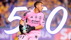Nahuel Guzmán celebra 550 partidos con Tigres. (Foto: Imago7)