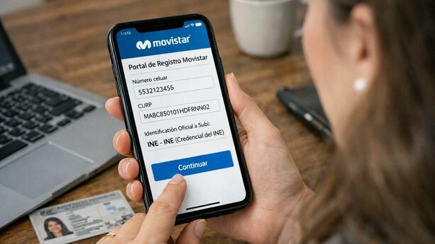 ¿Cómo vincular tu número celular Movistar en línea? Foto: Sora IA
