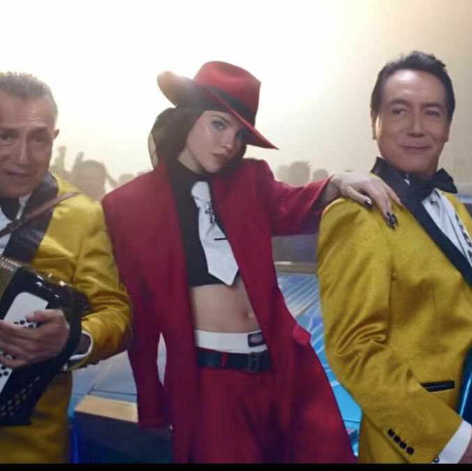 Belinda y Ángeles Azules lanzan melodía del Mundial. (Foto: captura de pantalla del video oficial/ FIFA/ Ángeles Azules)