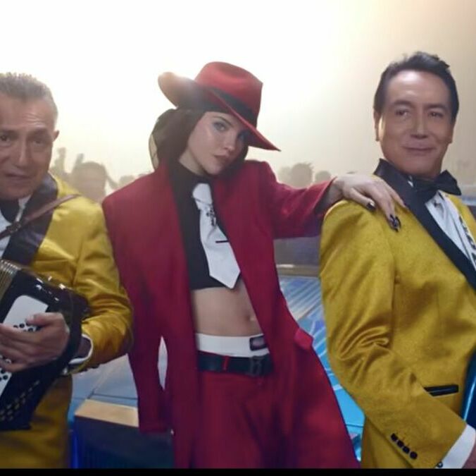 Belinda y Ángeles Azules lanzan melodía del Mundial. (Foto: captura de pantalla del video oficial/ FIFA/ Ángeles Azules)