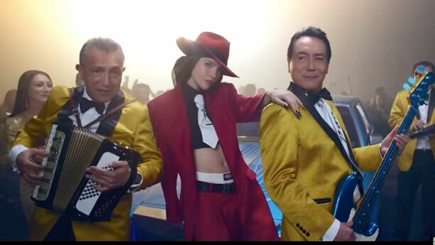 Belinda y Ángeles Azules lanzan melodía del Mundial. (Foto: captura de pantalla del video oficial/ FIFA/ Ángeles Azules)