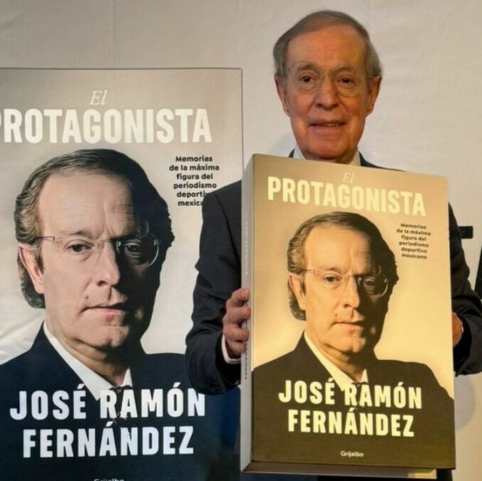 José Ramón Fernández presentó su libro 'El Protagonista" (Fotografía: Jorge Flores)