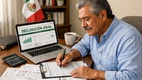 Los pensionados del IMSS e ISSSTE sí deberán de entregar su Declaración Anual este 2026 si cumplen este requisito. Foto: Sora AI