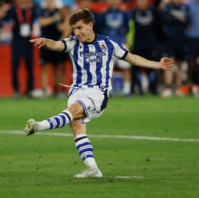 Ahien Muñoz marcó su penal ante el Atlético de Madrid (Reuters)