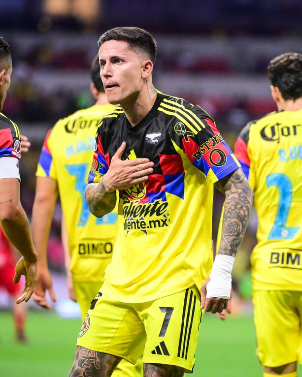 Brian Rodríguez se convirtió en el hombre importante de América ante Toluca (Imago7)