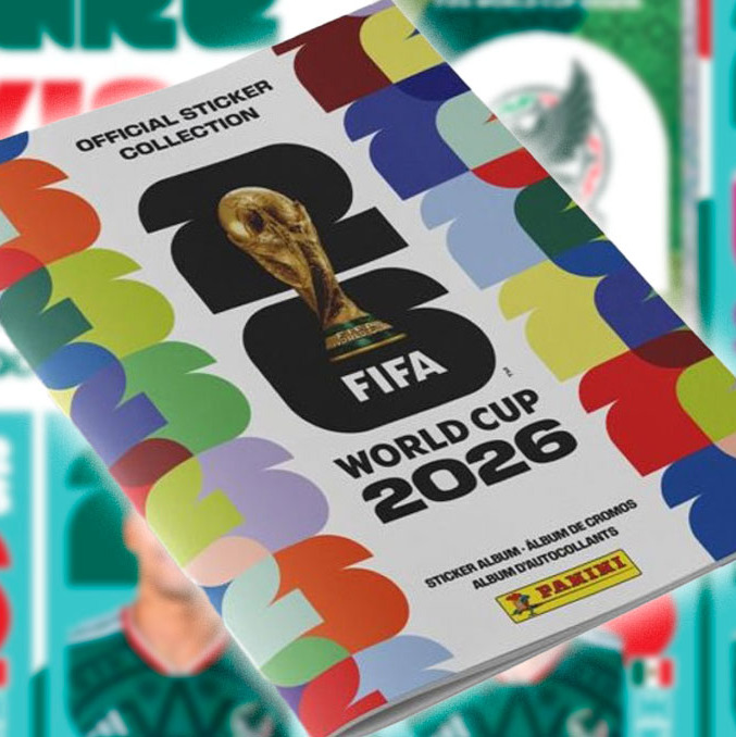Ya se conocen a los 18 de México en el álbum Panini. (Panini y Captura)