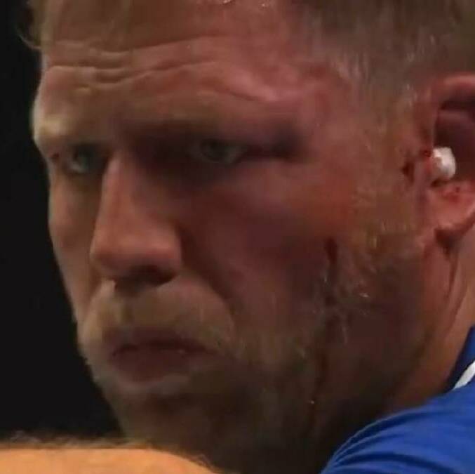 Jack Swagger aparece en el concurso de "cachetadas" / Captura
