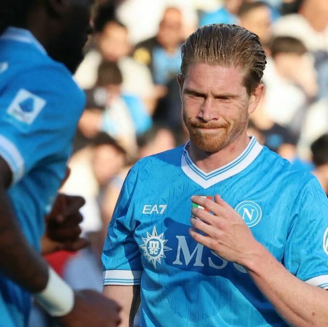 Kevin de Bruyne con el Napoli (Reuters)