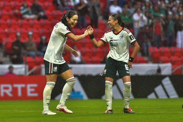 Scarlett Camberos marcó ante Puerto Rico (Fotografía: Imago 7)