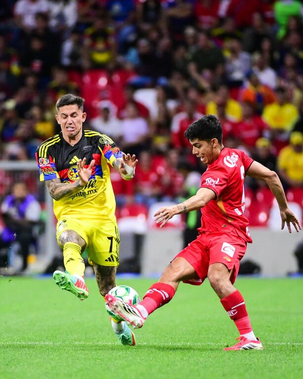 Toluca fue superior al América en el primer tiempo (Imago7)