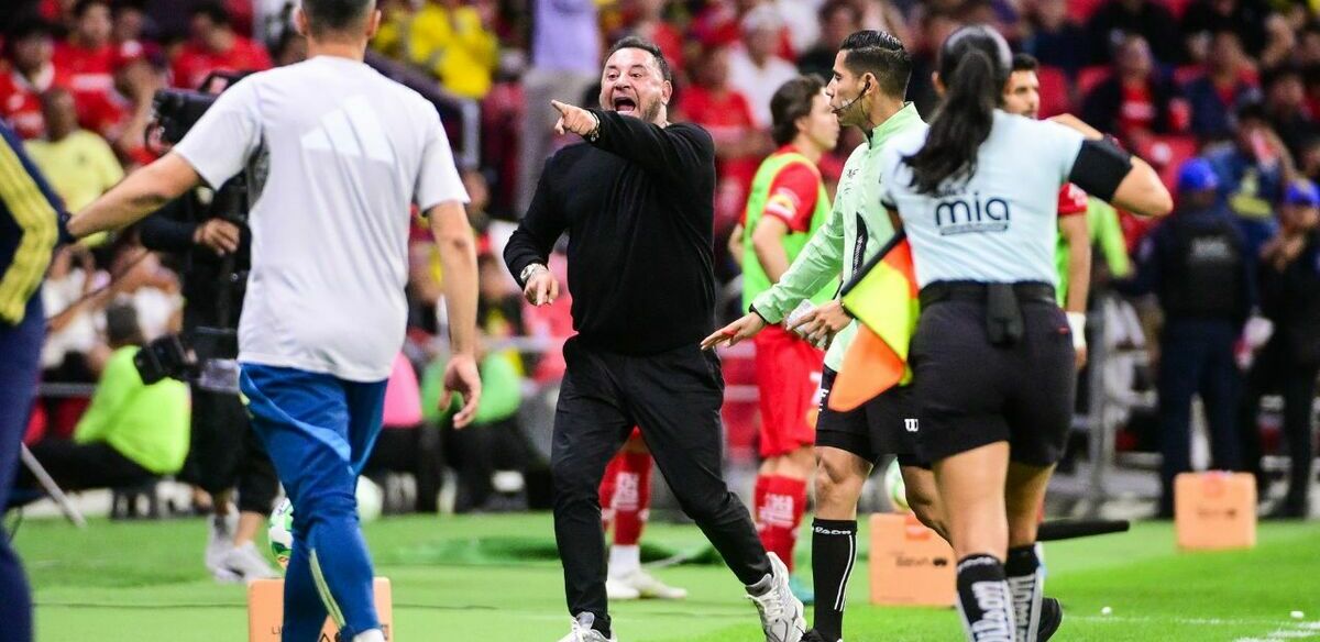 Antonio Mohamed en el América vs. Toluca (Imago7)