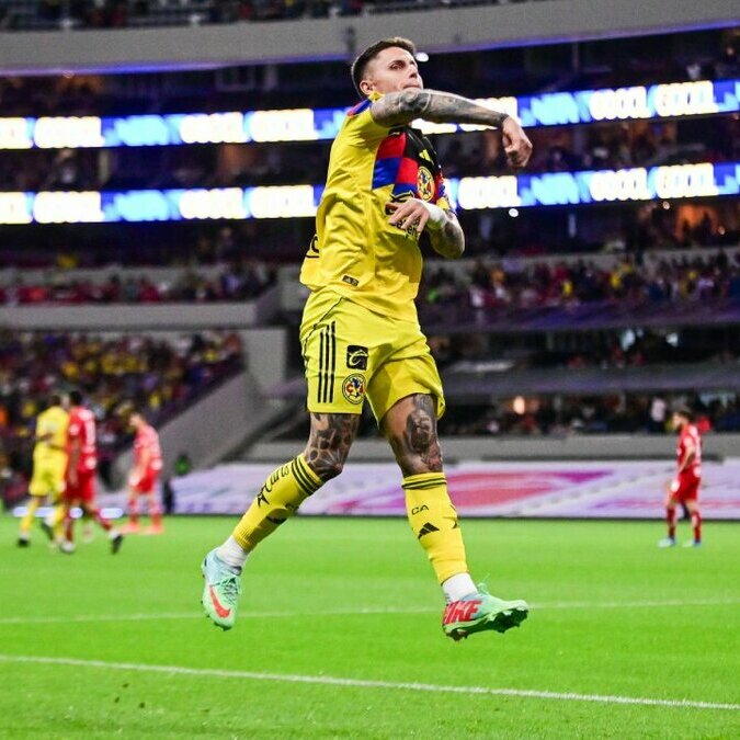 Brian Rodríguez fue la figura del América ante Toluca (Imago7)