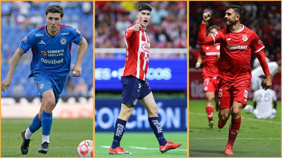 José Paradela, Armando Fonzález y Paulinho (Imago7)