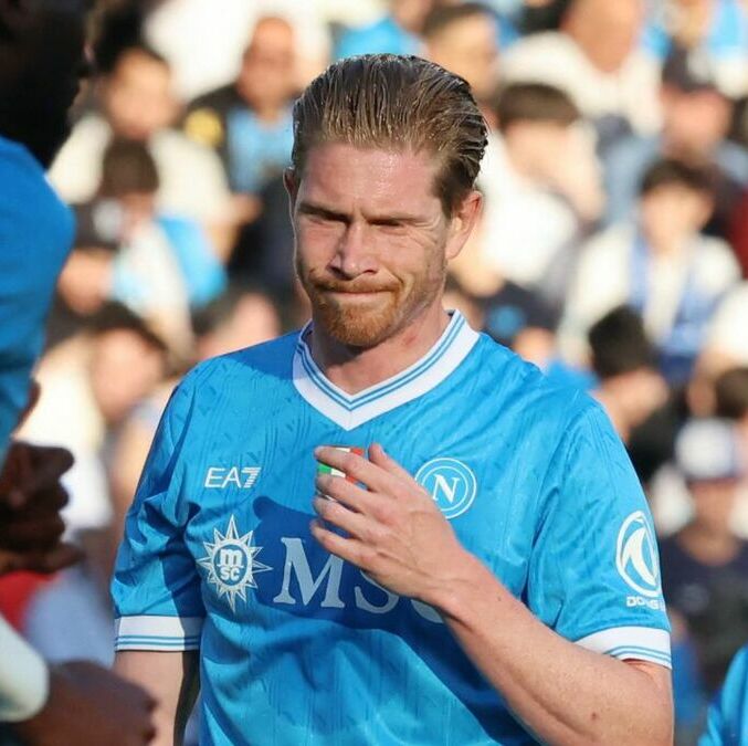Kevin de Bruyne con el Napoli (Reuters)