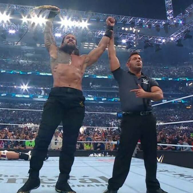 Roman Reigns es el nuevo Campeón del Mundo (Captura WWE)
