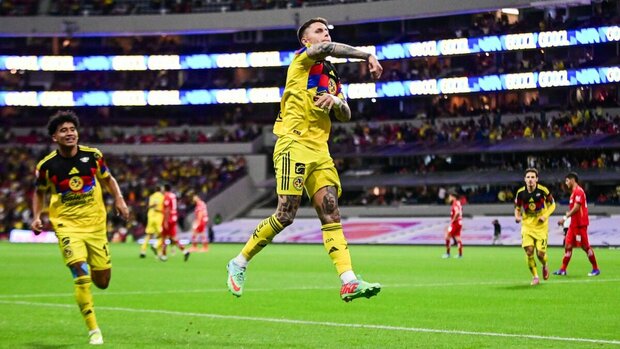 Brian Rodríguez fue la figura del América ante Toluca (Imago7)