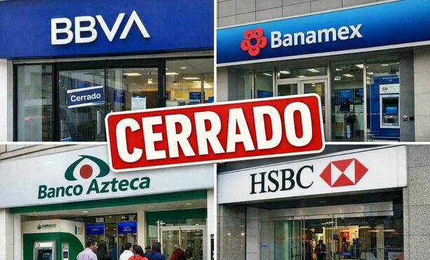Este día cerrarán los bancos en febrero 2026: ¿qué servicios estarán disponibles en México? (Sora IA).