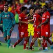 El Estadio Banorte fue escenario de la pelea entre América y Toluca (Mexsport)