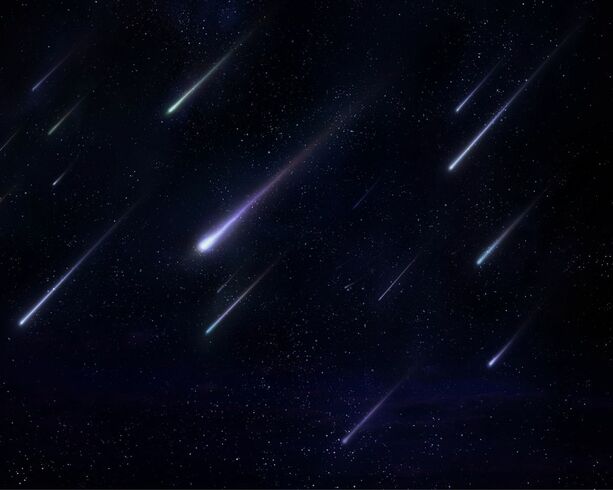 Las lluvias de meteoros podrán verse desde México en este 2025. foto:especial