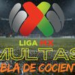 Las multas de la tabla de cocientes son para tres equipos. (Foto: ChatGPT y logo de la Liga MX)
