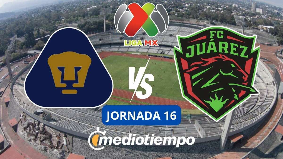 Pumas vs Juárez ¿Dónde ver el partido de Liga MX?