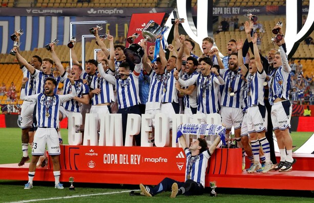 Real Sociedad, Campeón de la Copa del Rey 2026 (Reuters)
