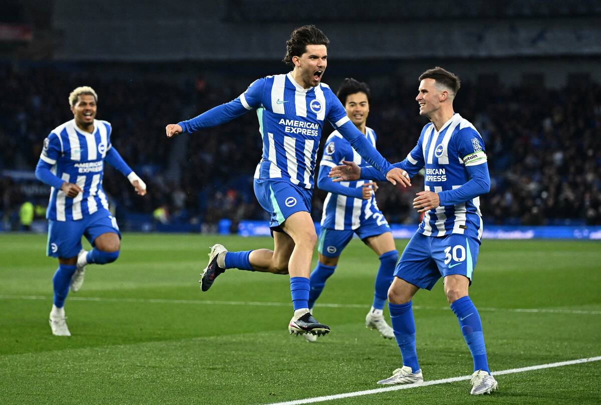 Brighton superó a Chelsea y podría alcanzar a Liverpool / Reuters
