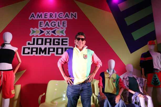 Jorge Campos sigue inspirando al mundo de la moda (FOTO: Javier Ríos)