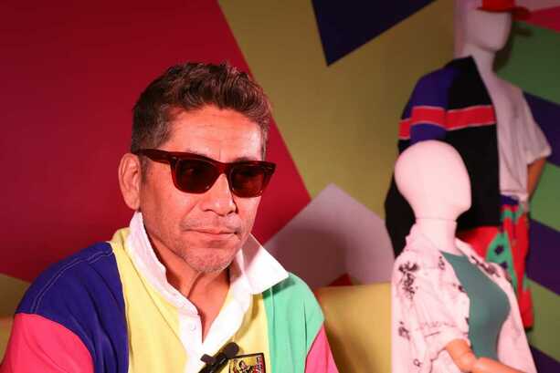 Jorge Campos, leyenda del futbol e inspiración de la moda (FOTO: Javier Ríos)