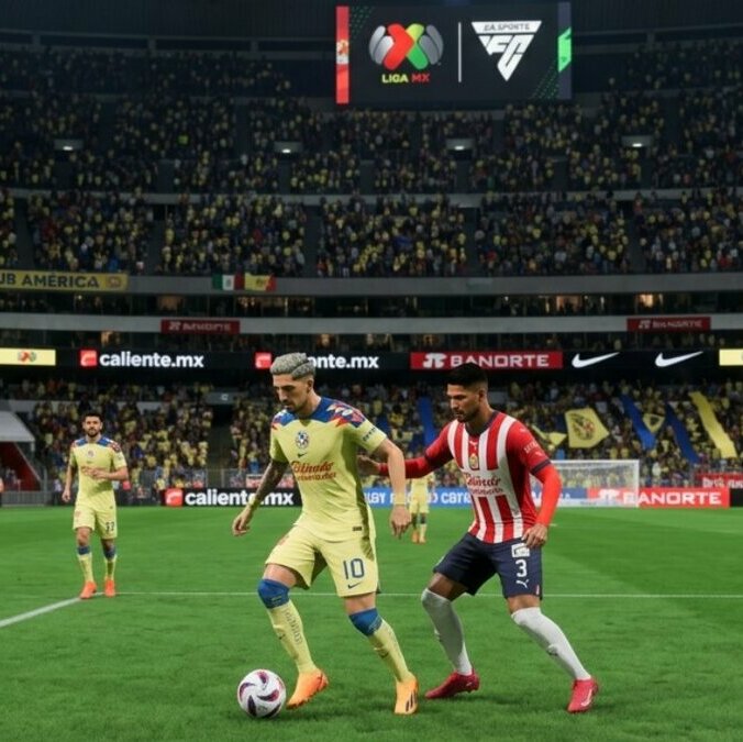 La Liga MX podría regresa al famoso videojuego EAFC (Gemini)