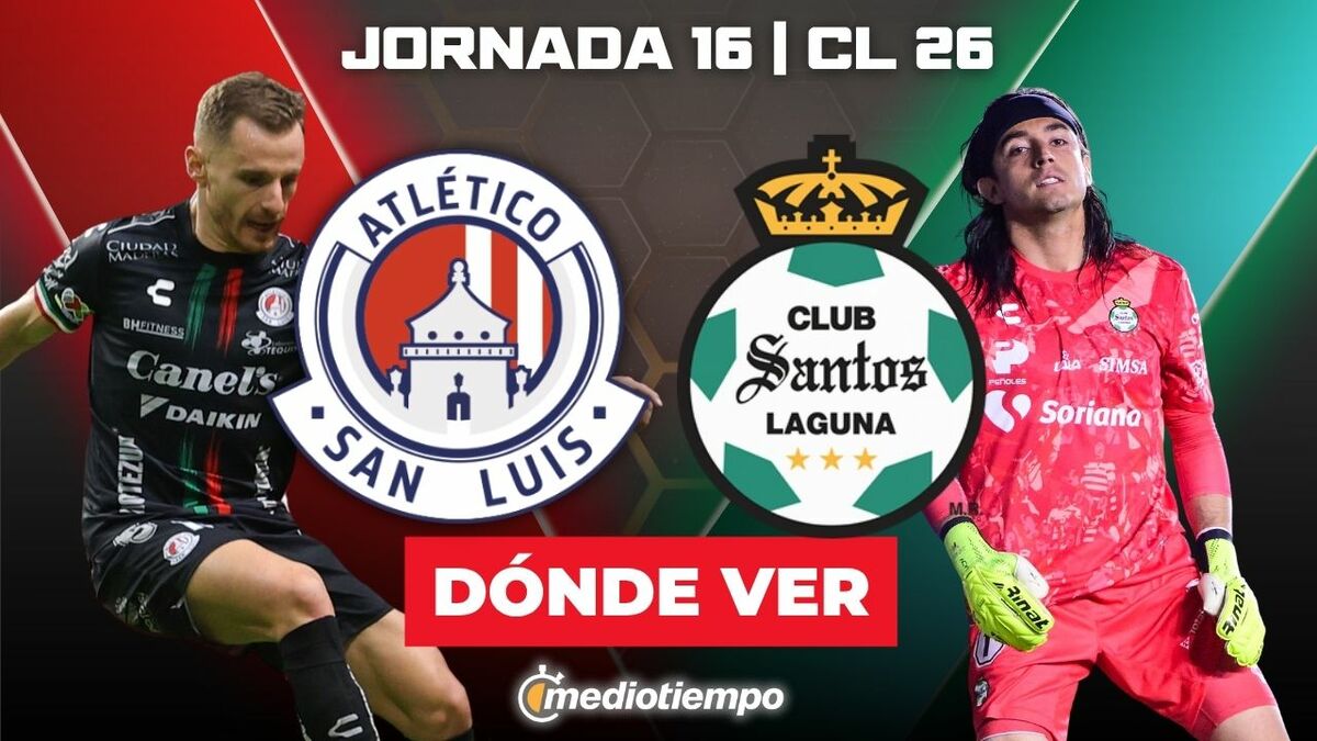 Atlético San Luis vs. Santos: dónde y a qué hora ver EN VIVO J16