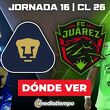 Rivalidades Pumas vs. FC Juárez Jornada 16 Clausura 2026