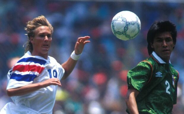 Claudio Suárez, en un juego ante Estados Unidos (Mexsport)