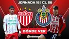 Rivalidades Necaxa vs Chivas Jornada 16 Clausura 2026