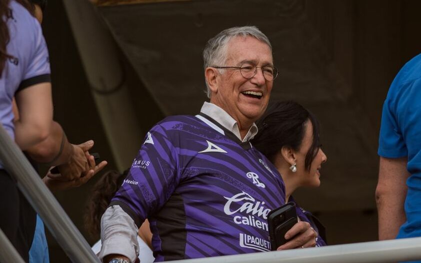 Salinas Pliego estuvo en El Encanto para ver el Mazatlán vs. Juárez. (Mexsport)