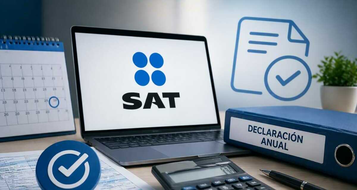Declaración anual SAT 2026: corrección en tu declaración (FOTO: IA)