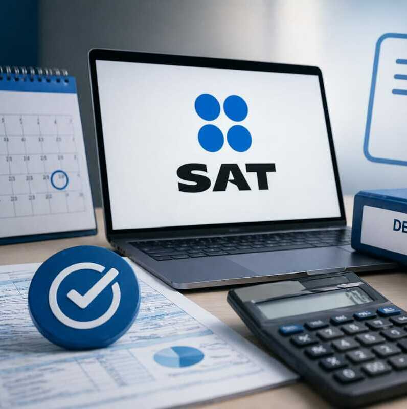 Declaración anual SAT 2026: corrección en tu declaración (FOTO: IA)