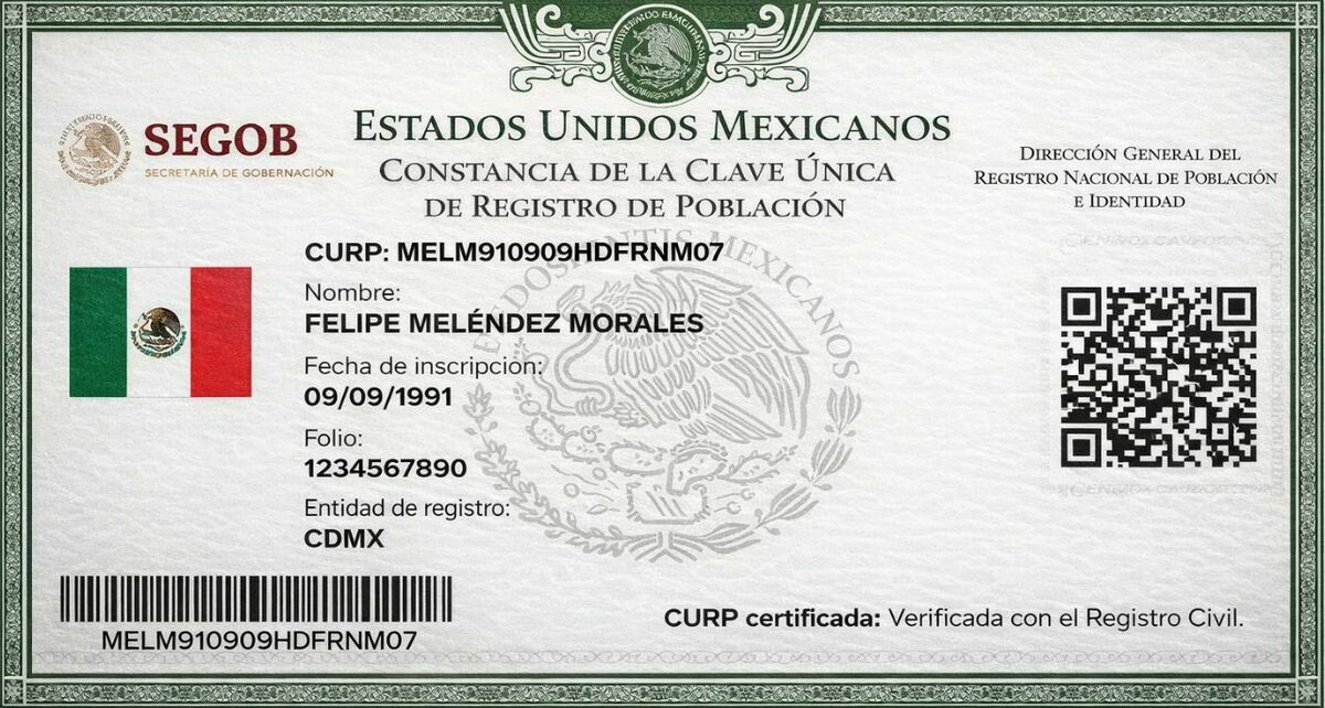 ¿Cómo descargar la CURP gratis en abril 2026? Foto: Sora IA