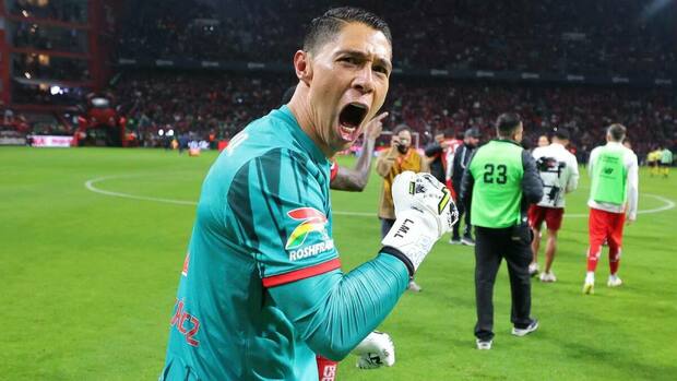 Hugo González, portero de Toluca (@hugo_gonzalez1)