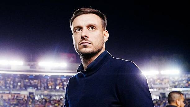 Martín Anselmi, durante un juego de Cruz Azul (Imago7)