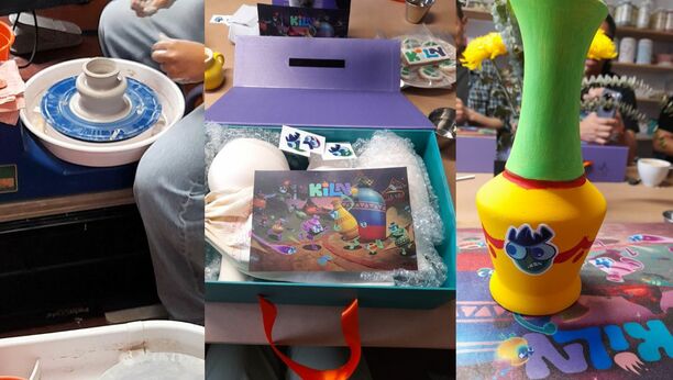 Participación de mediotiempo en dinámica Xbox Kiln | Foto: Fátima Vázquez