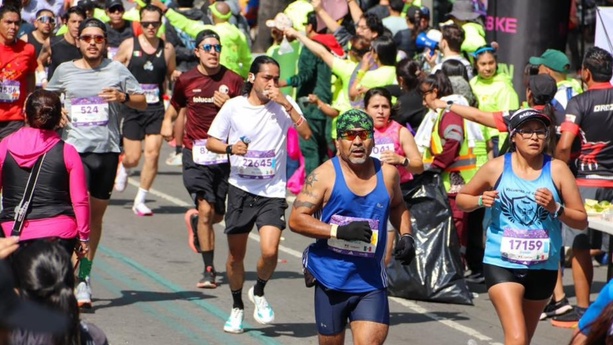 Este fin de semana se corrió el Maratón de la CDMX 2025 (Facebook @MaratonCDMX)