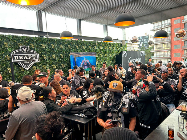 Aficionados de Raiders, atentos a los movimientos en el Draft. (Foto: Miguel Boada)