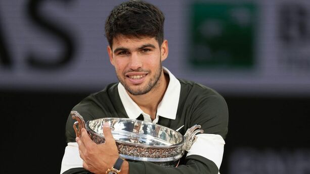 Carlos Alcaraz, ganador de Roland Garros (Reuters)