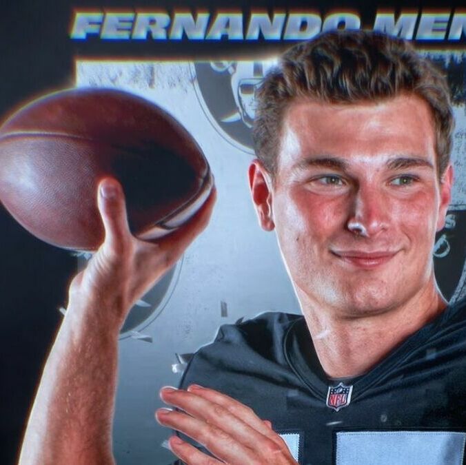 Fernando Mendoza mostró su felicidad por ser elegido por los Raiders (Fotografía: X NFL)