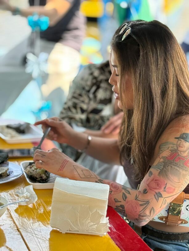 Tracy Cortez estuvo en Xochimilco