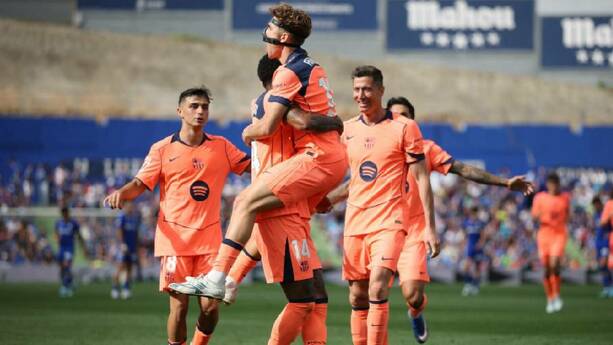Barcelona vence de visita a Getafe / Reuters
