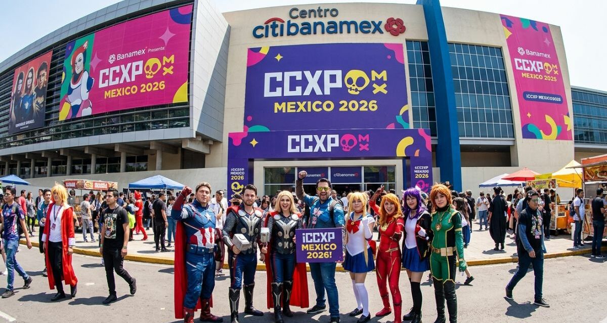 CCXP México 2026: guía práctica de transporte, horarios y accesos | Foto: GeminiAI