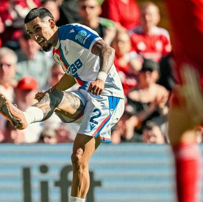 Daniel Muñoz anotó el único gol del Crystal Palace tras lesión de Woodman | Foto: @CPFC @somos_FOX